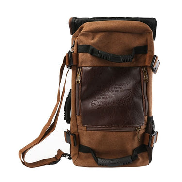 mochilas viajeras rosario marron